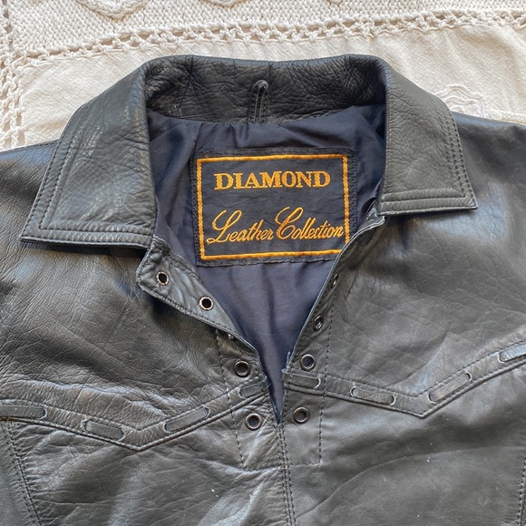 Light vintage leather jacket - Picture 2 of 6